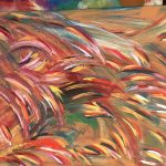 Dahinter / behind it